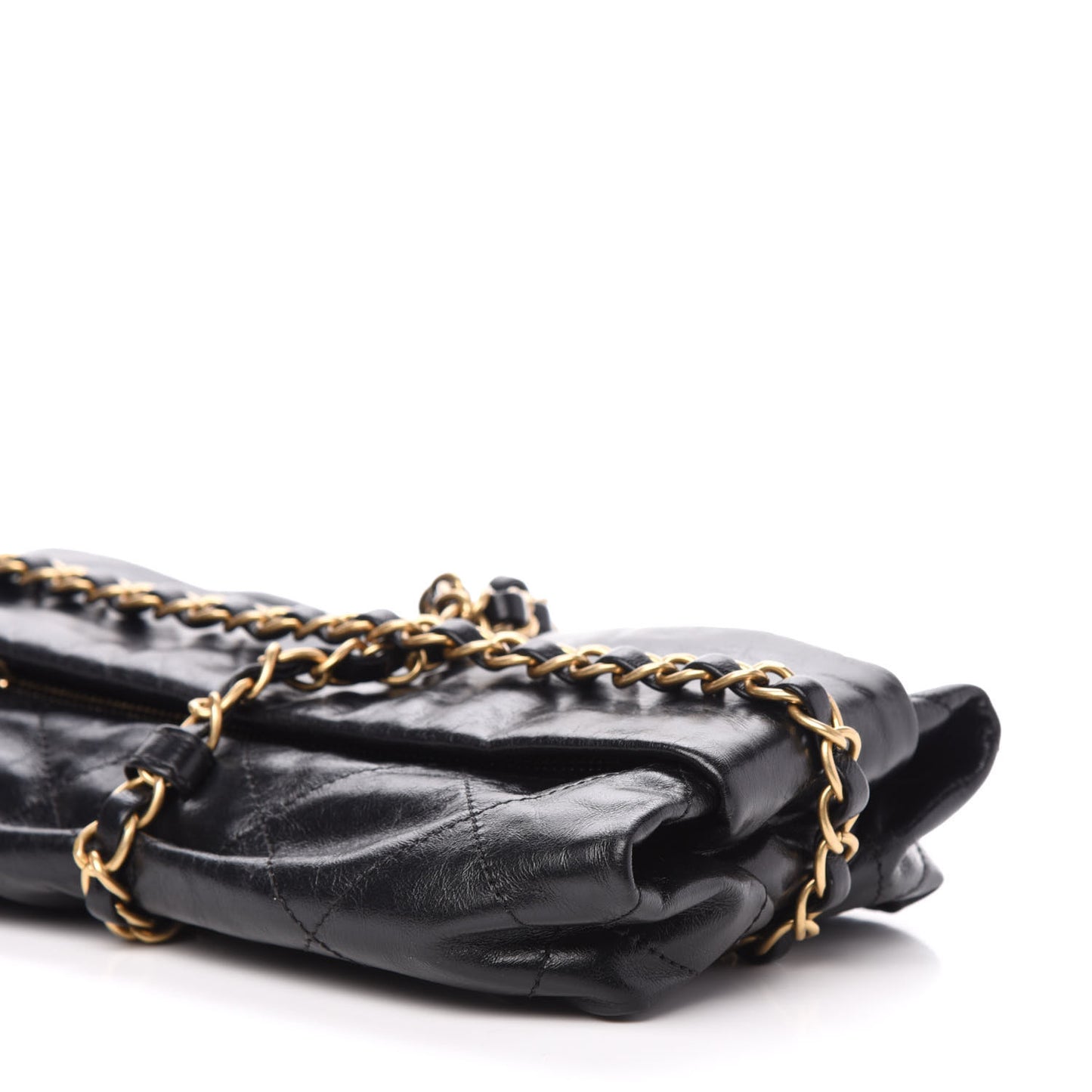 Calfskin Quilted Baluchon Black