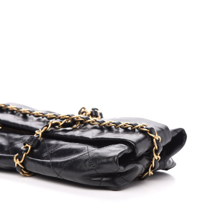 Chanel Calfskin Quilted Baluchon Black 11 of 13