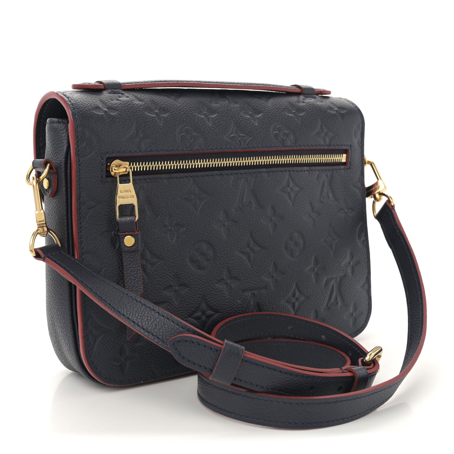 Louis Vuitton Empreinte Pochette Metis Marine Rouge 3 of 10