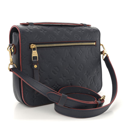 Louis Vuitton Empreinte Pochette Metis Marine Rouge 3 of 10