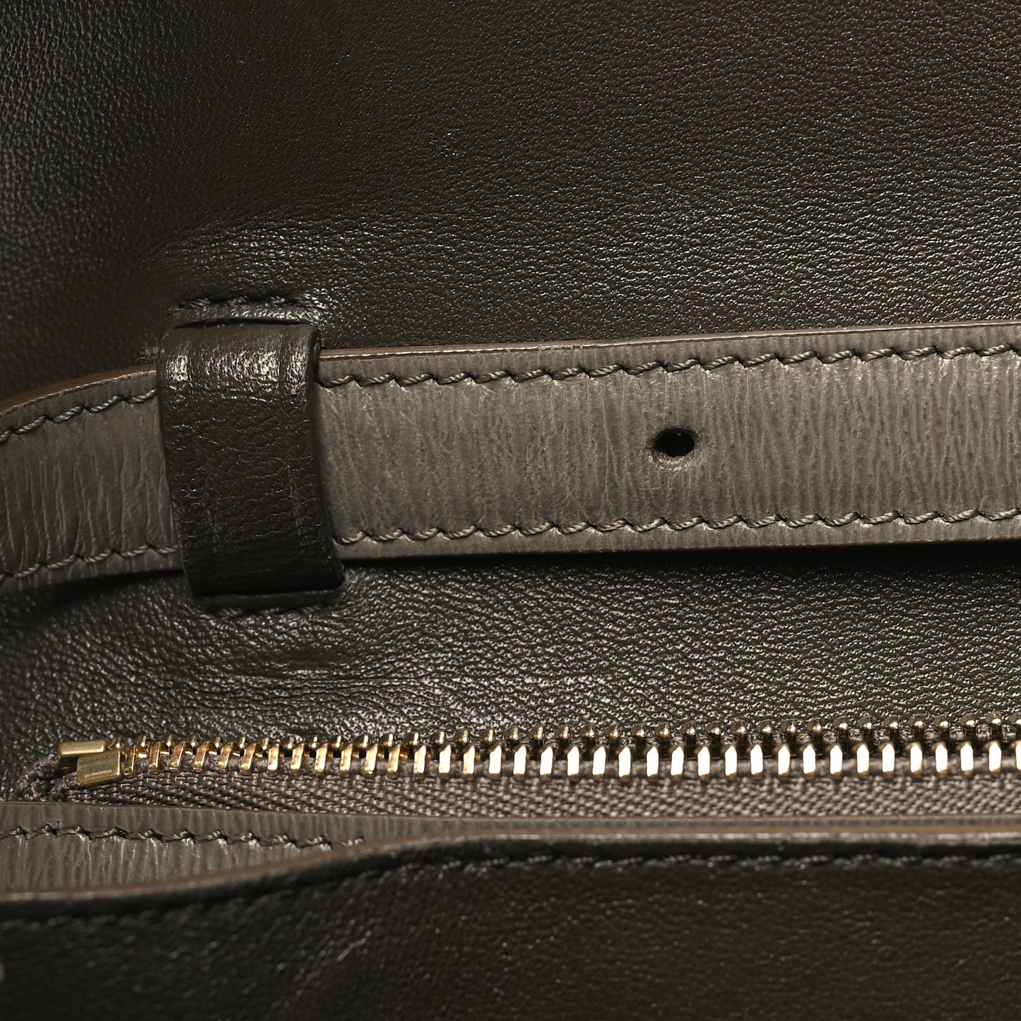 Liege Calfskin Medium Classic Box Flap Bag Souris