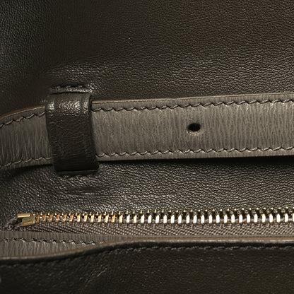 Celine Liege Calfskin Medium Classic Box Flap Bag Souris 13 of 15