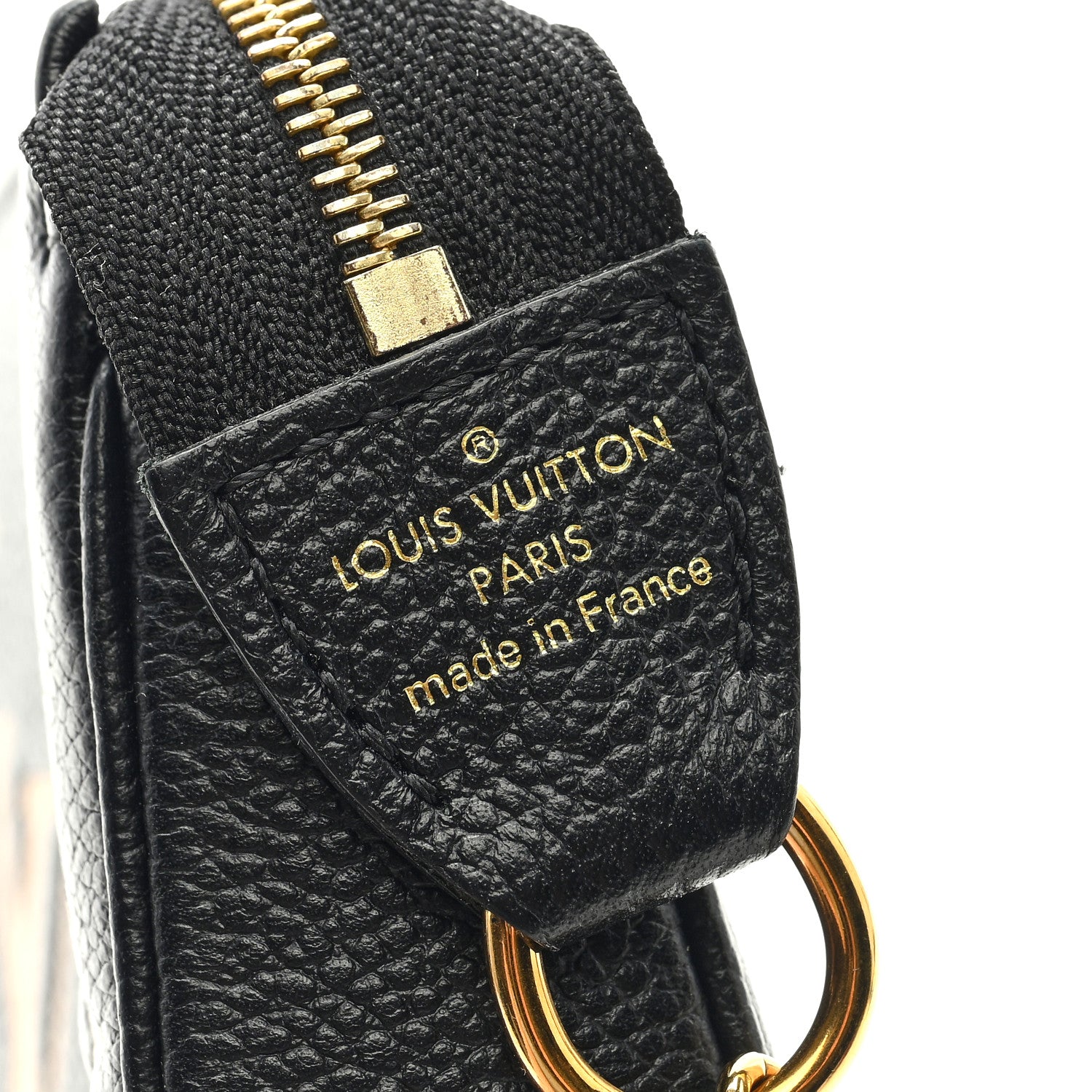 Louis Vuitton Empreinte Monogram Giant Mini Pochette Accessories Black 6 of 9