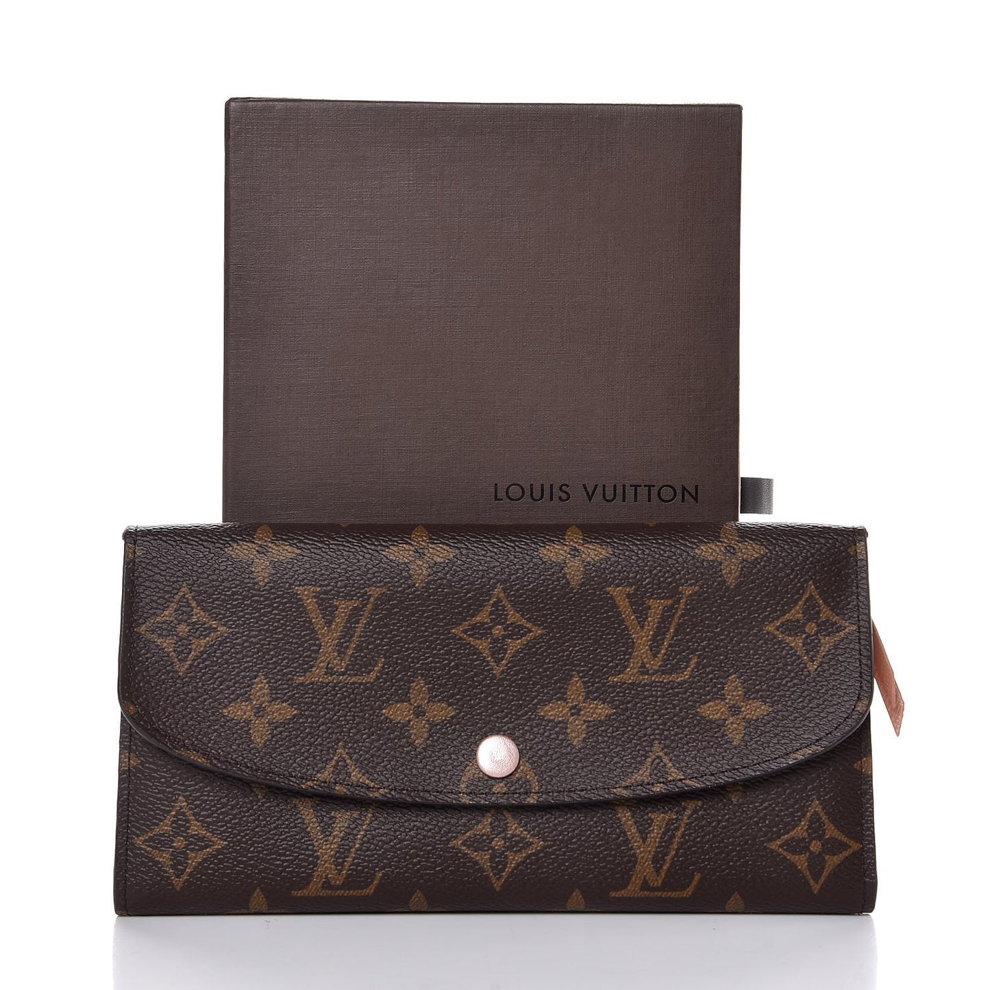 Monogram Emilie Wallet Rose Nacre