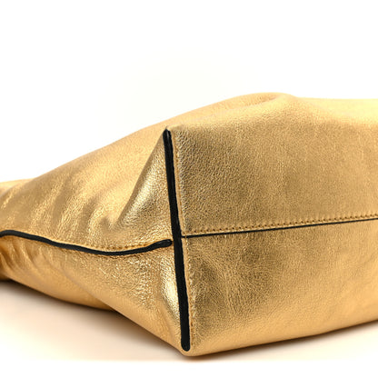 Loewe Metallic Lambskin Medium Flamenco Knot Gold 9 of 10