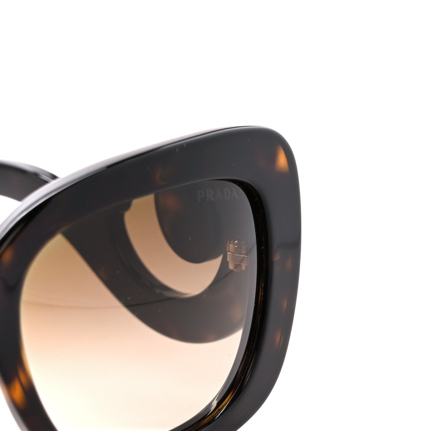 Prada Acetate Baroque Sunglasses SPR 27O Tortoise 7 of 9