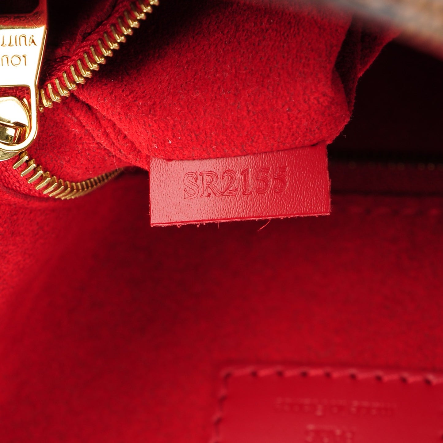 Damier Ebene Caissa Hobo Cherry