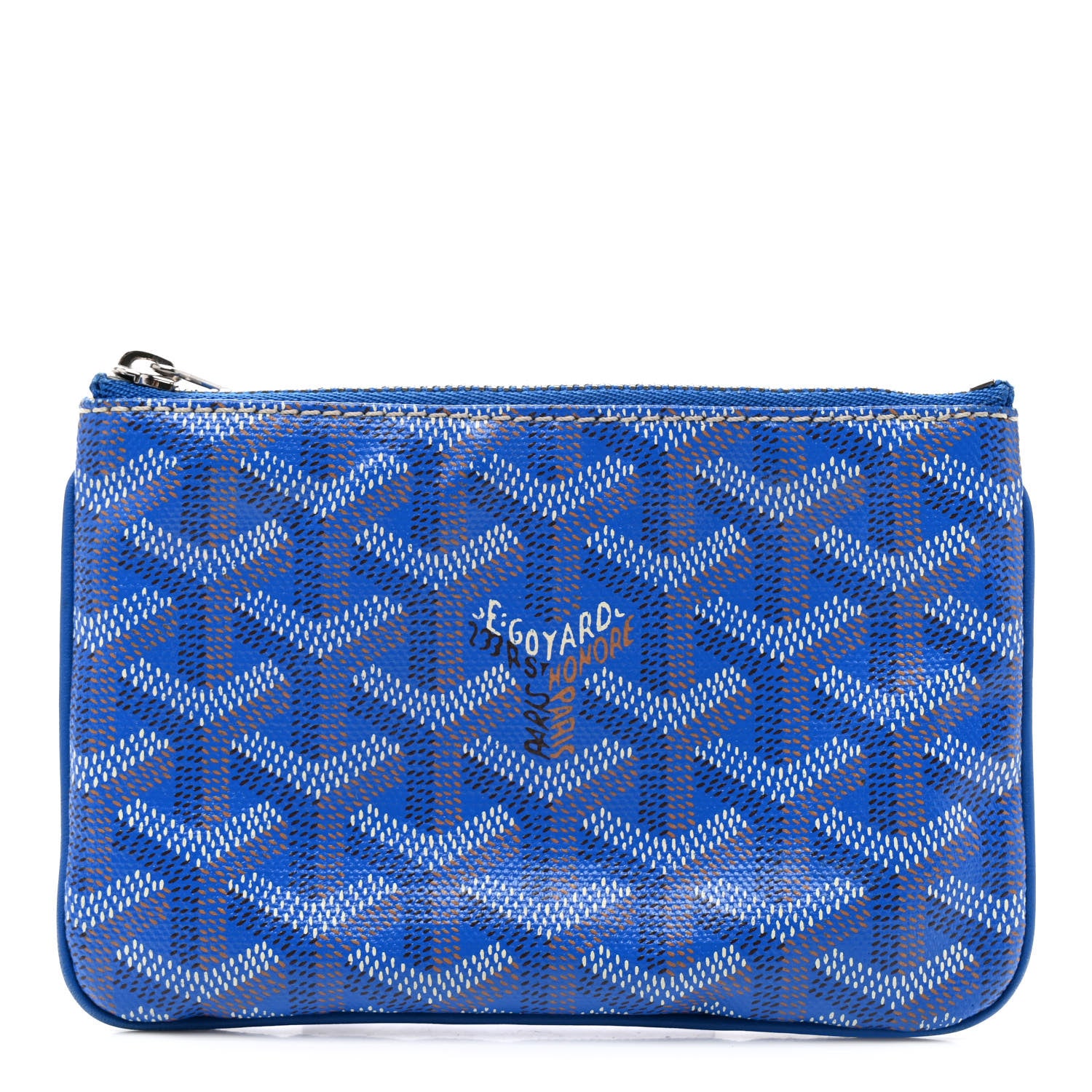 Goyard Goyardine Mini Senat Pochette Sky Blue 1 of 9