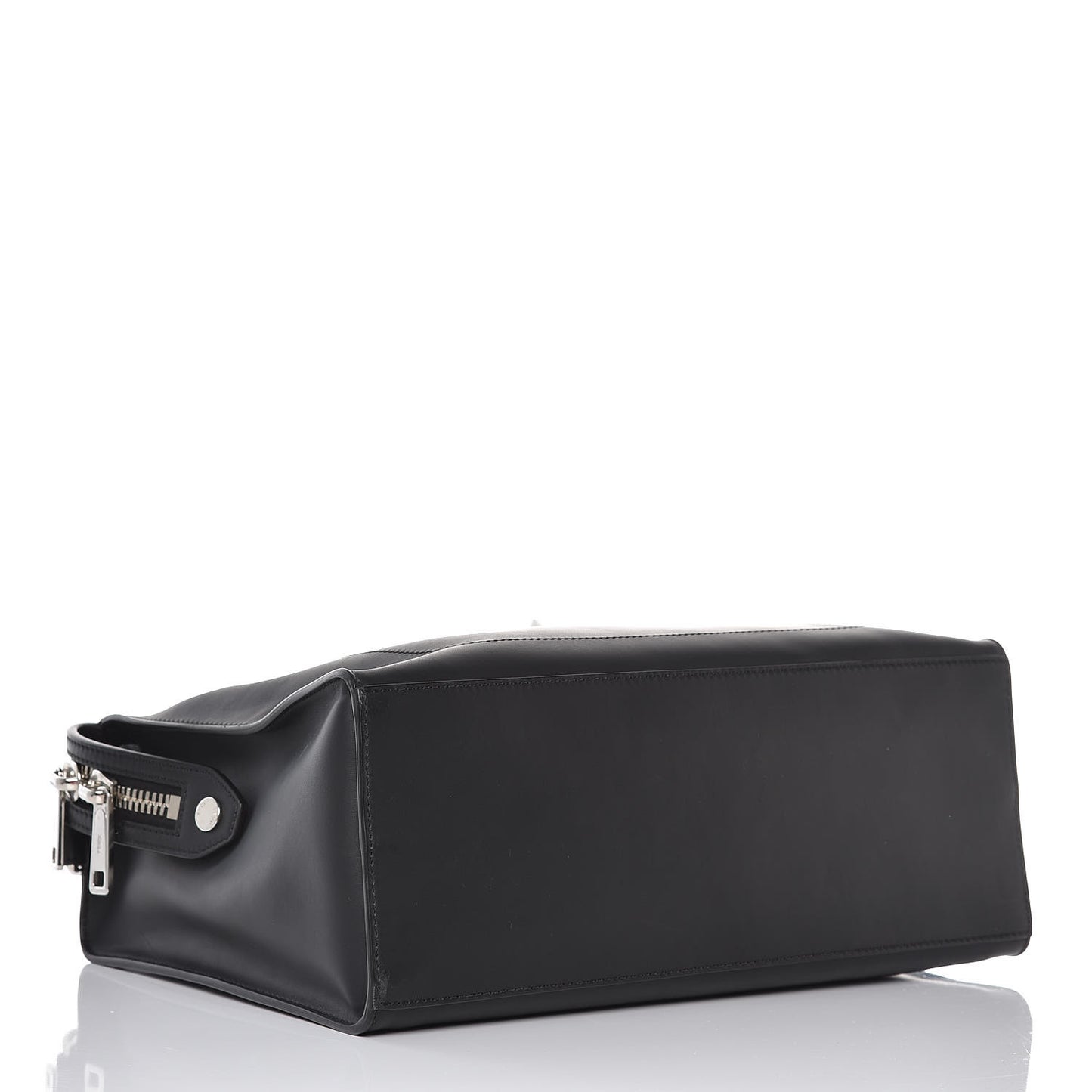 Calfskin Faces Lui Urban Briefcase Black