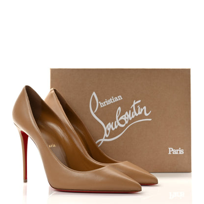 Christian Louboutin Nappa Kate 100 Pumps 39 Nude 3 8 of 8