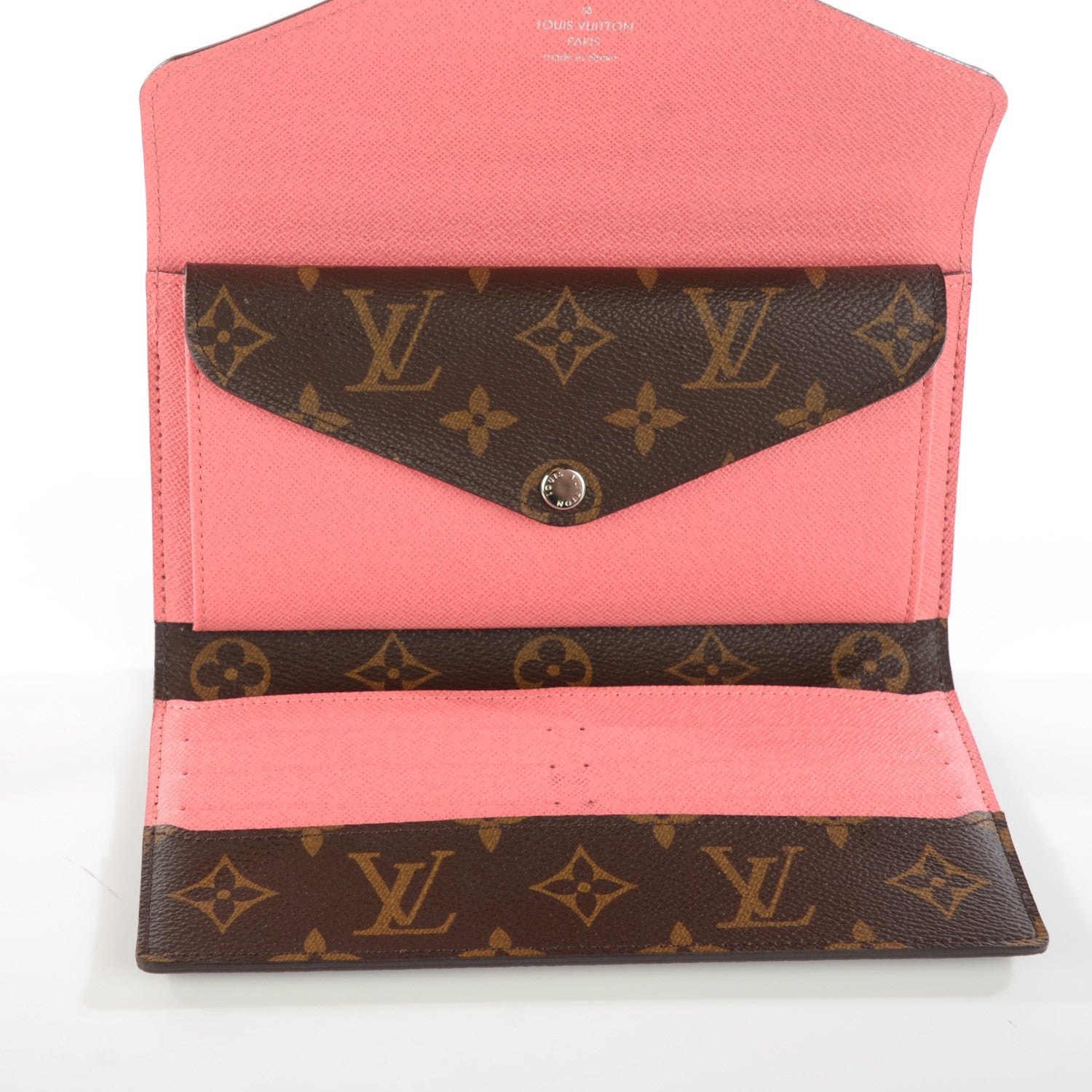 Louis Vuitton Monogram Epi Marie-Lou Long Wallet Corail 6 of 7