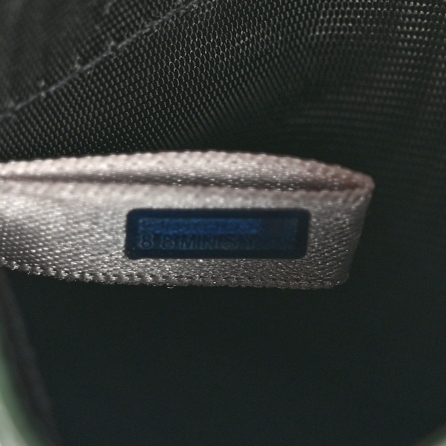 Calfskin Crocodile Embossed Umika Card Holder Cactus