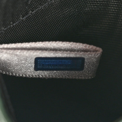 Jimmy Choo Calfskin Crocodile Embossed Umika Card Holder Cactus 6 of 7