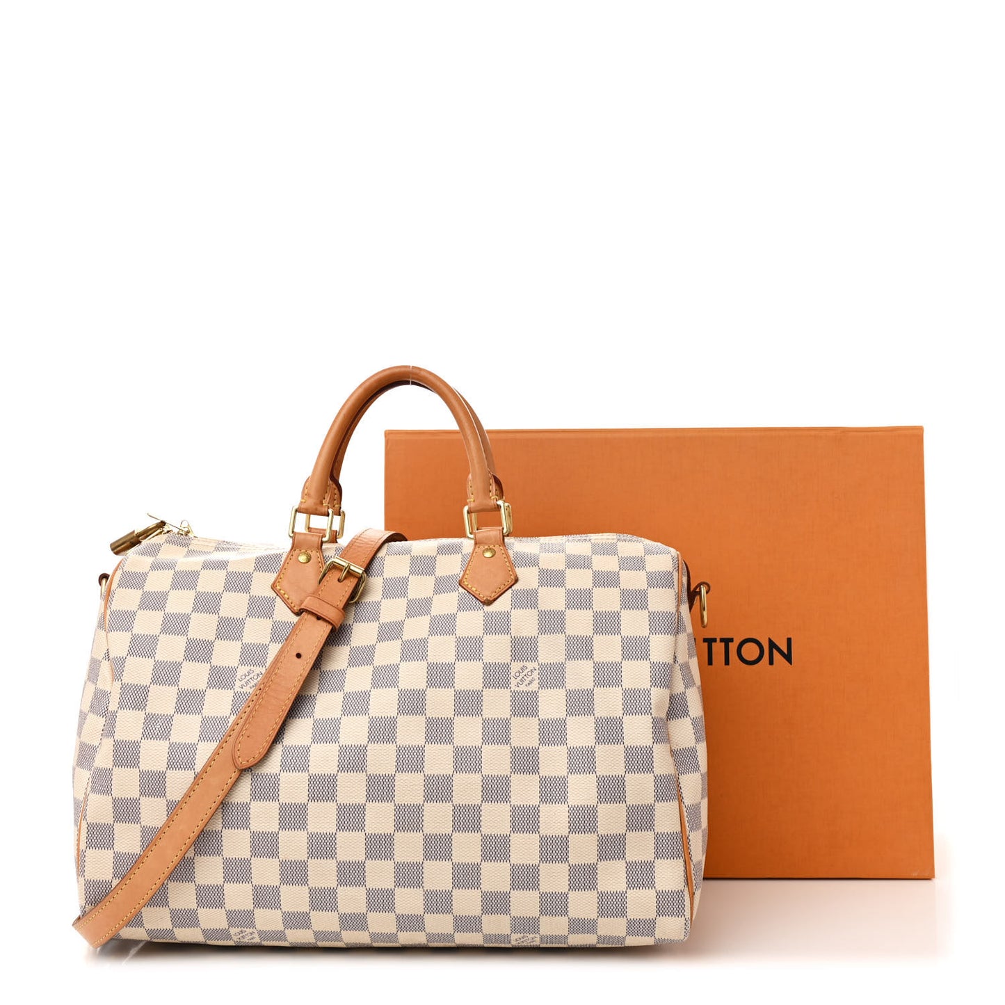 Damier Azur Speedy Bandouliere 35