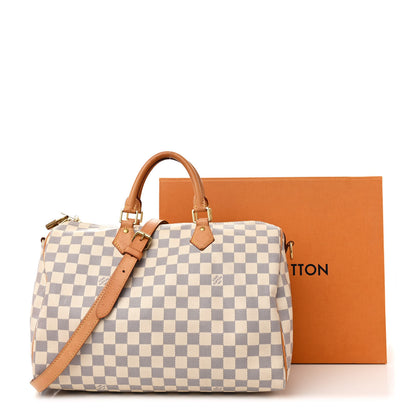Louis Vuitton Damier Azur Speedy Bandouliere 35 12 of 12