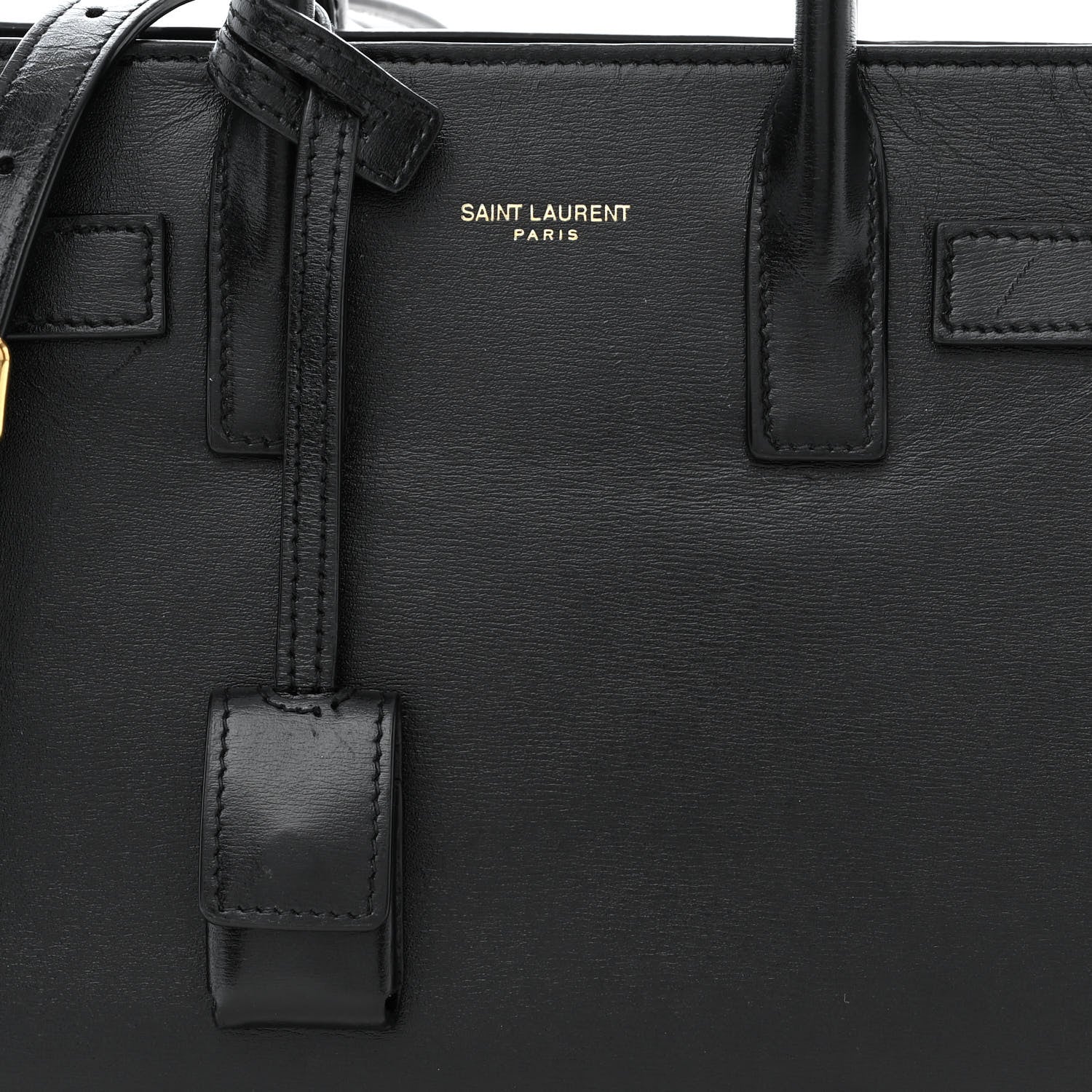 Saint Laurent Calfskin Nano Sac De Jour Black 8 of 19