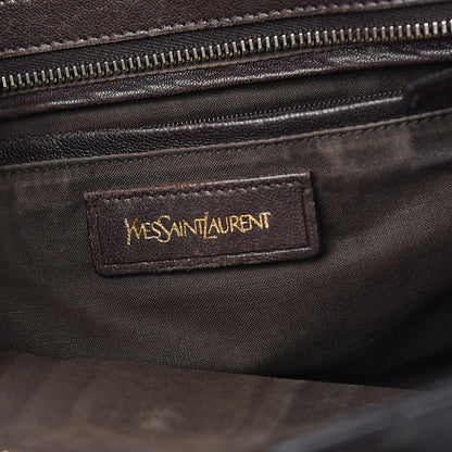 Saint Laurent Sheepskin Small Cabas ChYc Dark Brown 5 of 23