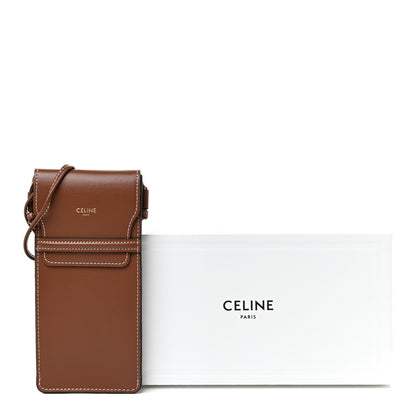 Celine Smooth Calfskin Sunglasses Pouch Tan 17 of 18