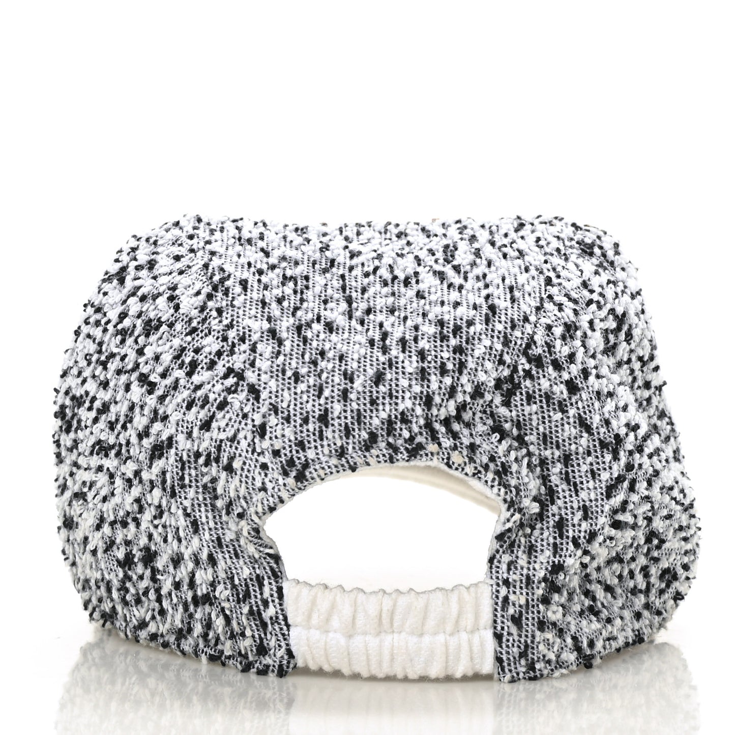 Tweed CC Cap Hat M Black White