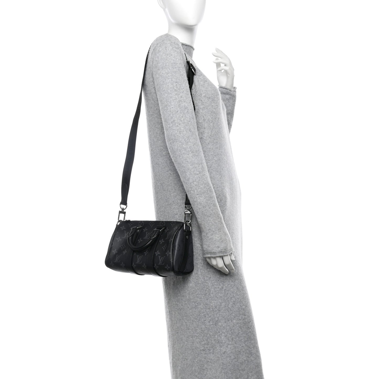Reverse Monogram Eclipse Keepall Bandouliere 25