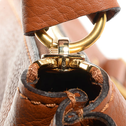 Chloe Calfskin Large Marcie Satchel Tan 10 of 10