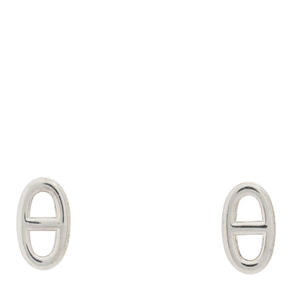 Hermes Sterling Silver TPM Farandole Earrings 1 of 4