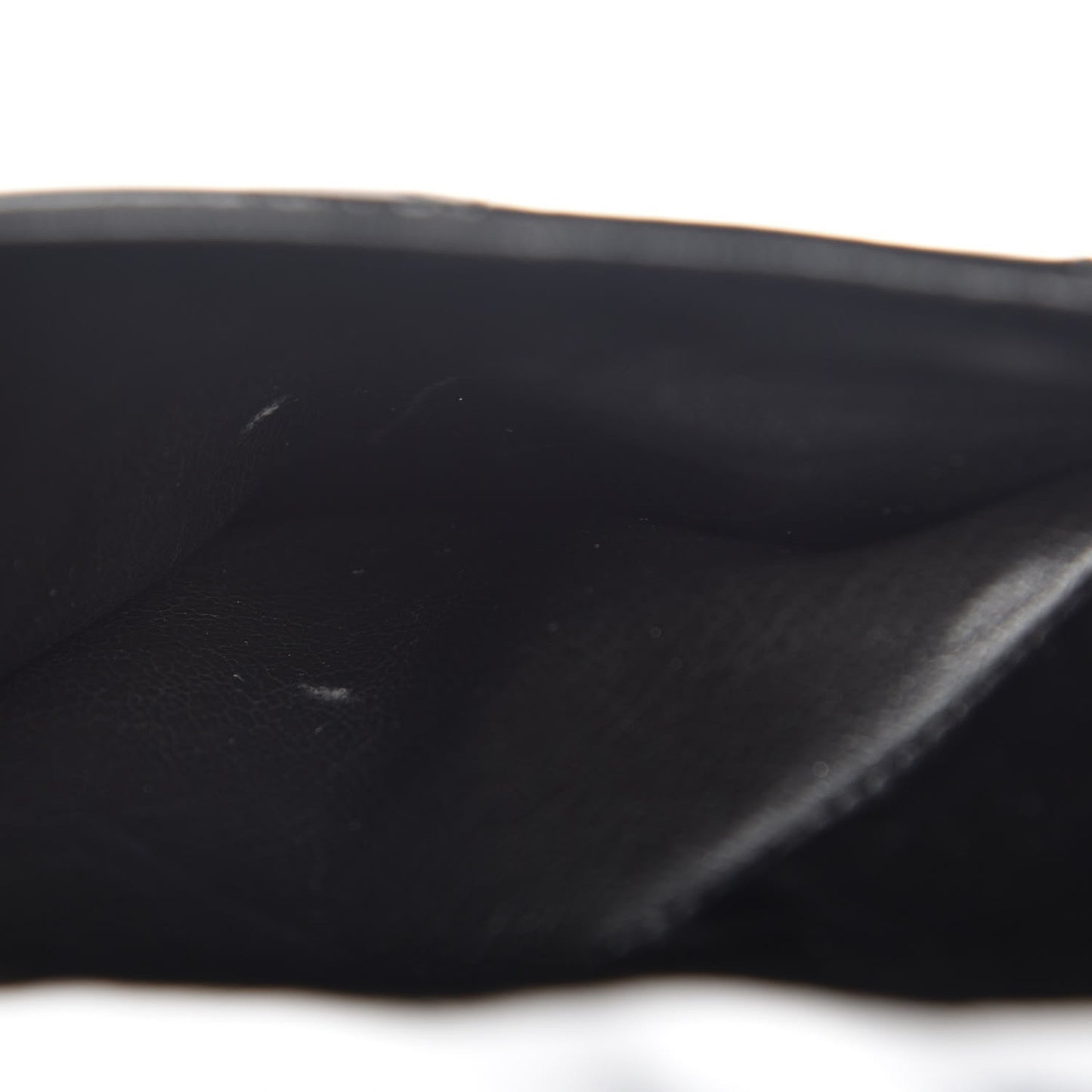 Patent Quilted Shoulder Bag Black