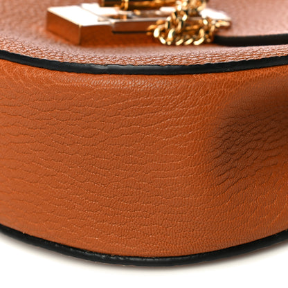 Chloe Grained Lambskin Drew Shoulder Bag Caramel 10 of 10