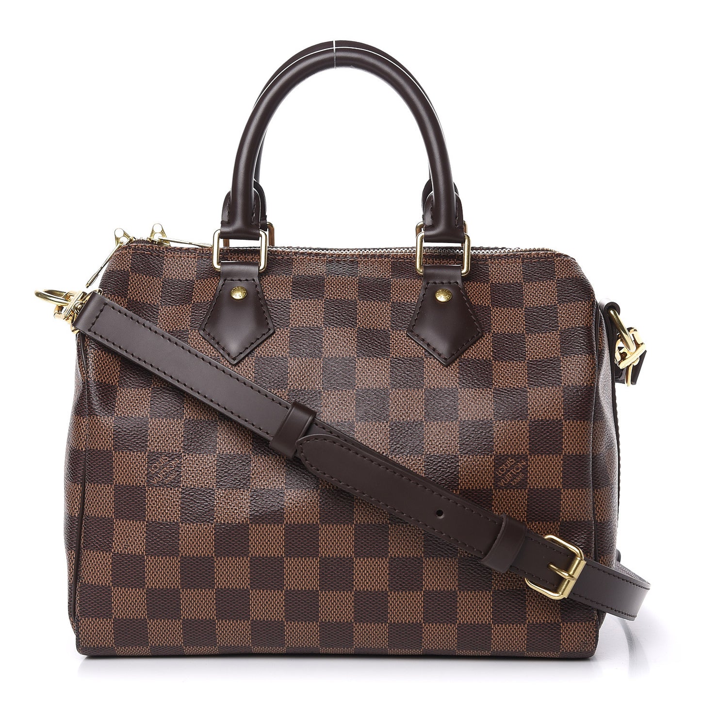 Damier Ebene Speedy Bandouliere 25