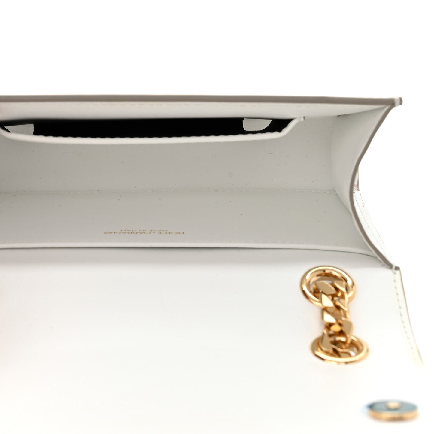 Patent DG Girls Phone Shoulder Bag Blanco