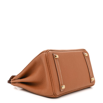 Hermes Togo Birkin 25 Gold 3 of 10
