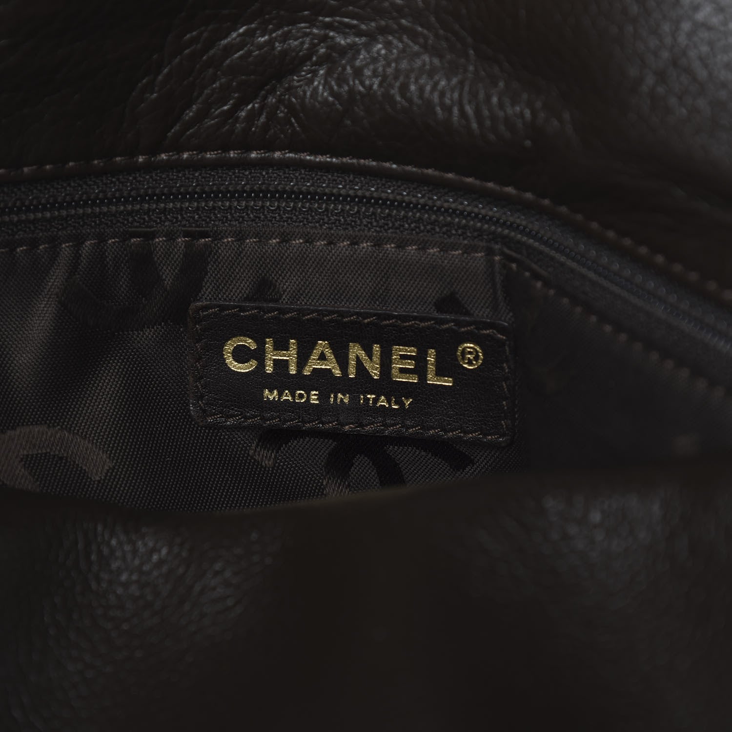 Chanel Calfskin Large Satchel Brown 5 of 8