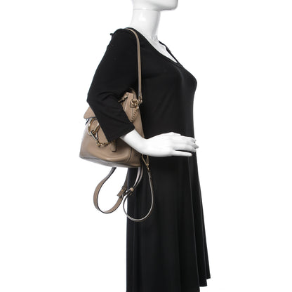 Chloe Suede Calfskin Small Faye Backpack Motty Grey 2 of 10