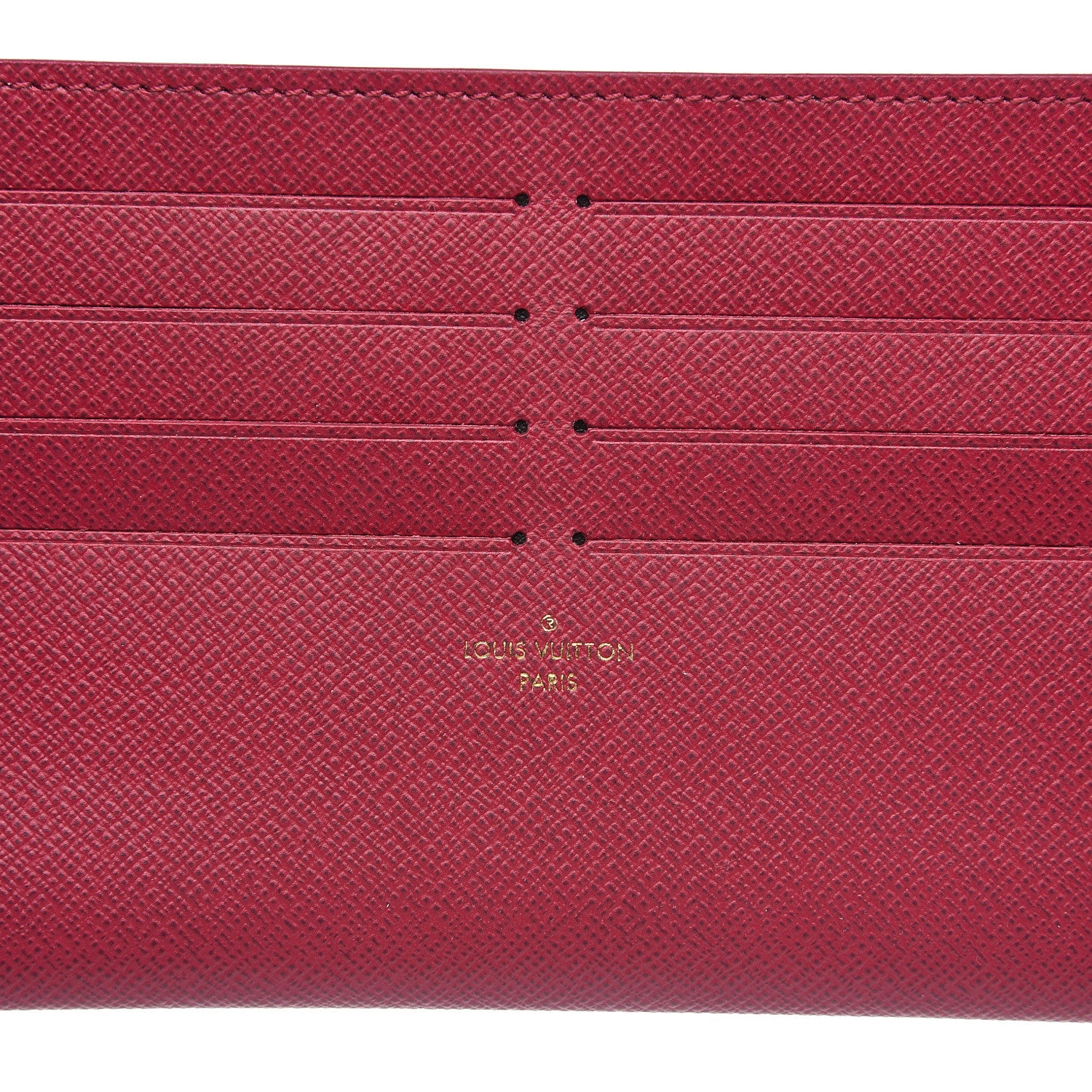 Louis Vuitton Calfskin Felicie Card Holder Insert Fuchsia 5 of 5
