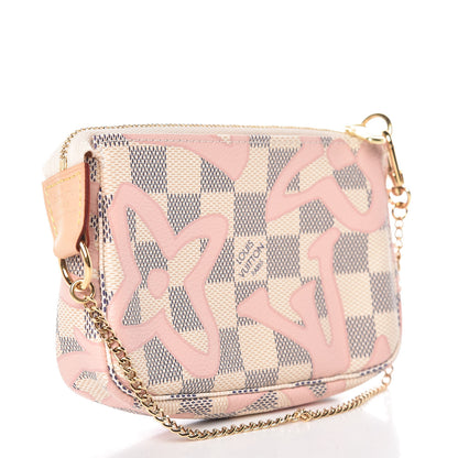 Louis Vuitton Damier Azur Tahitienne Mini Pochette Accessories 3 of 10