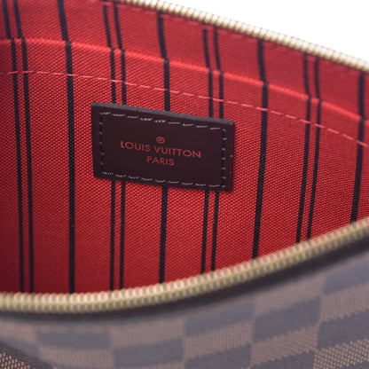Louis Vuitton Damier Ebene Neverfull MM GM Pochette 6 of 8