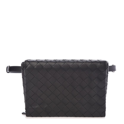 Bottega Veneta Nappa Intrecciato Belt Bag Black 1 of 9