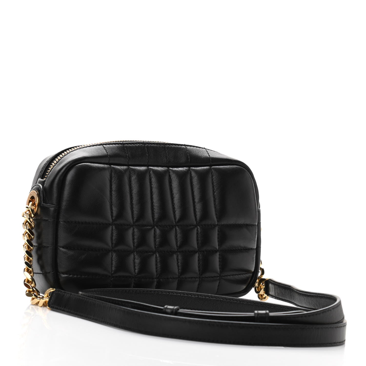 Burberry Lambskin Quilted Mini Lola Camera Bag Black 3 of 10