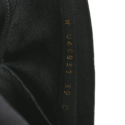 Chanel Stretch Lambskin Cap Toe CC Short Boots 39 Black 9 of 9