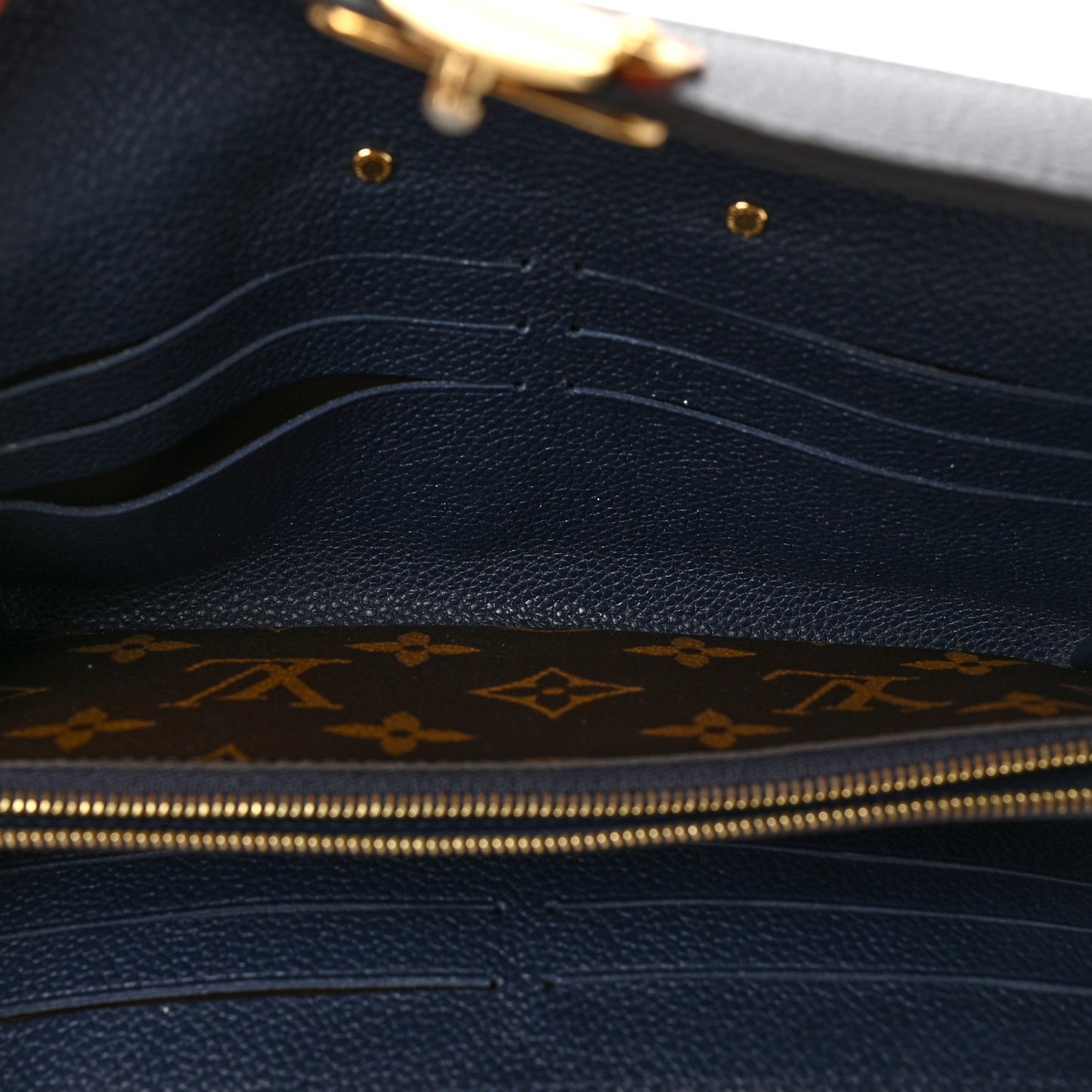 Monogram Pallas Wallet Blue Marine