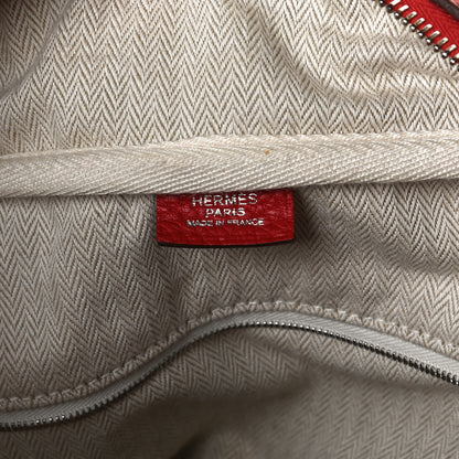 Hermes Taurillon Clemence Victoria II 35 Rouge Garance 6 of 13