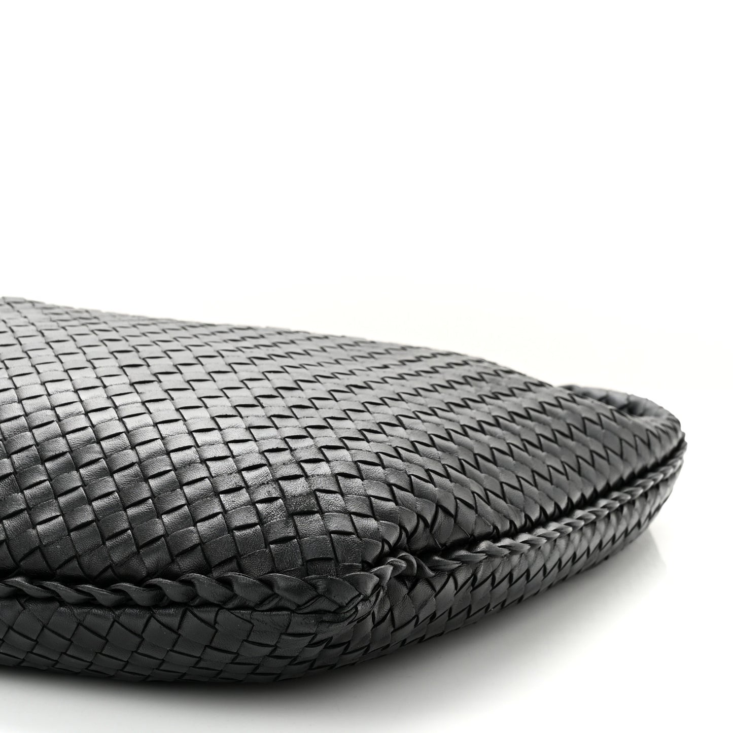 Nappa Intrecciato Maxi Veneta Hobo Black