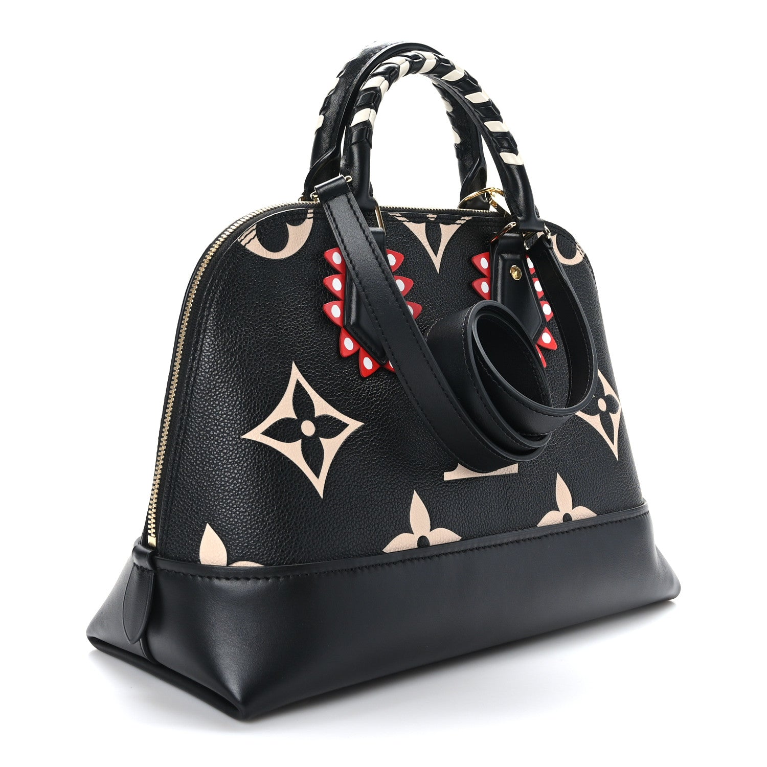 Louis Vuitton Empreinte Monogram Giant Crafty Alma PM Black Creme 3 of 8