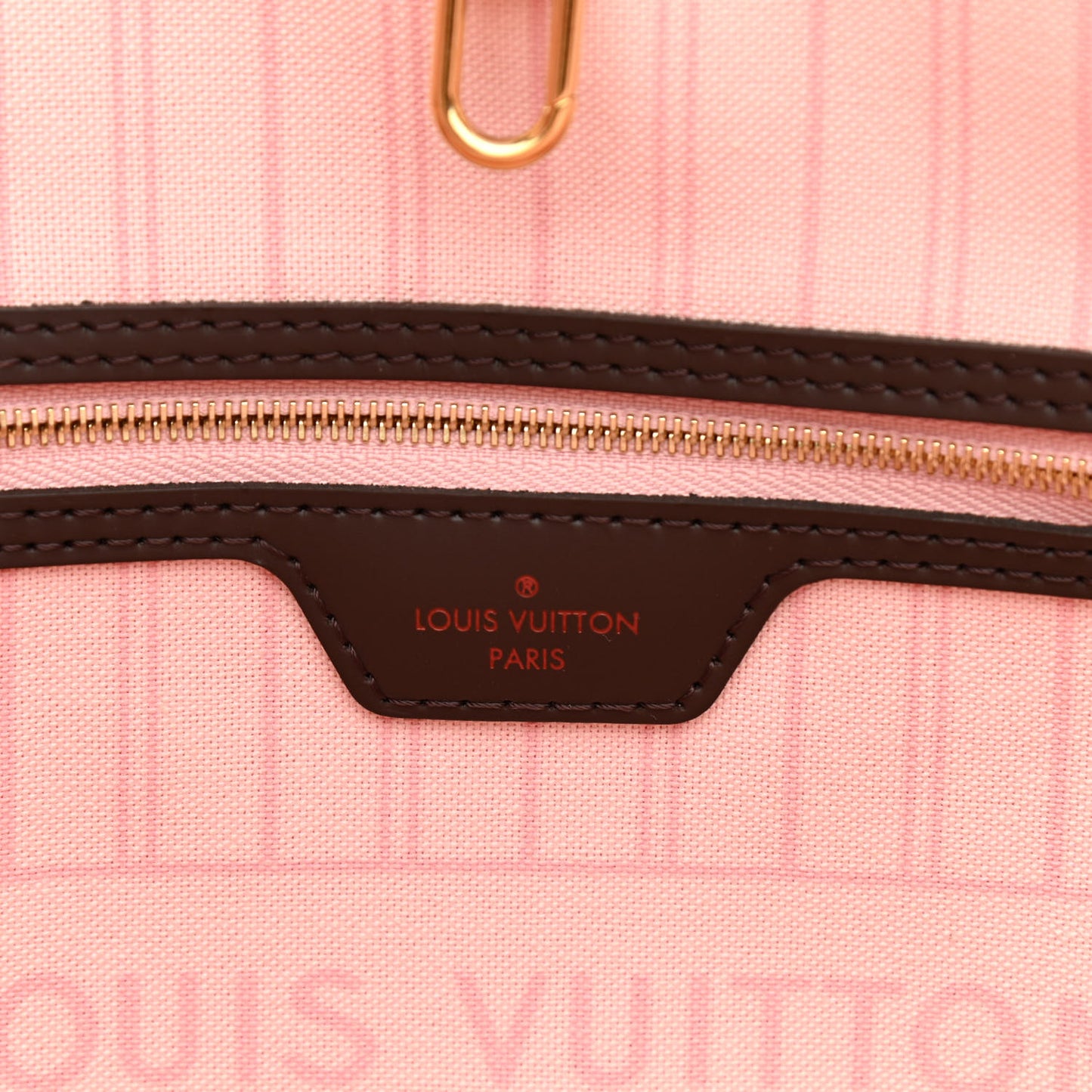 Damier Ebene Neo Neverfull MM Rose Ballerine