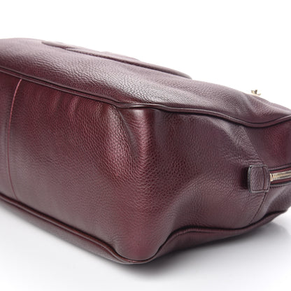 Gucci Metallic Cellarius Calfskin Medium Soho Bowler Classic Burgundy 6 of 13