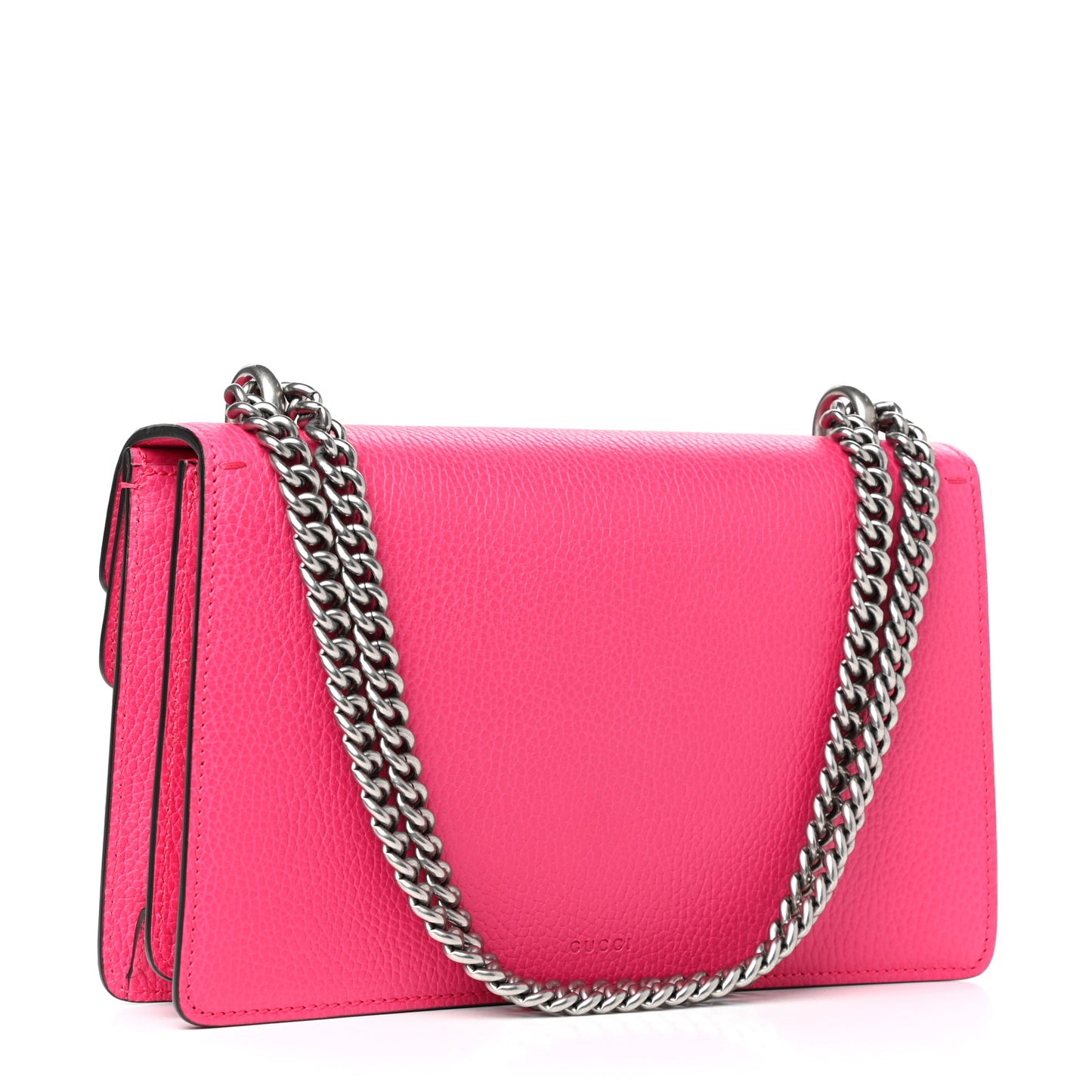 Dollar Calfskin Small Dionysus Shoulder Bag Box Pink