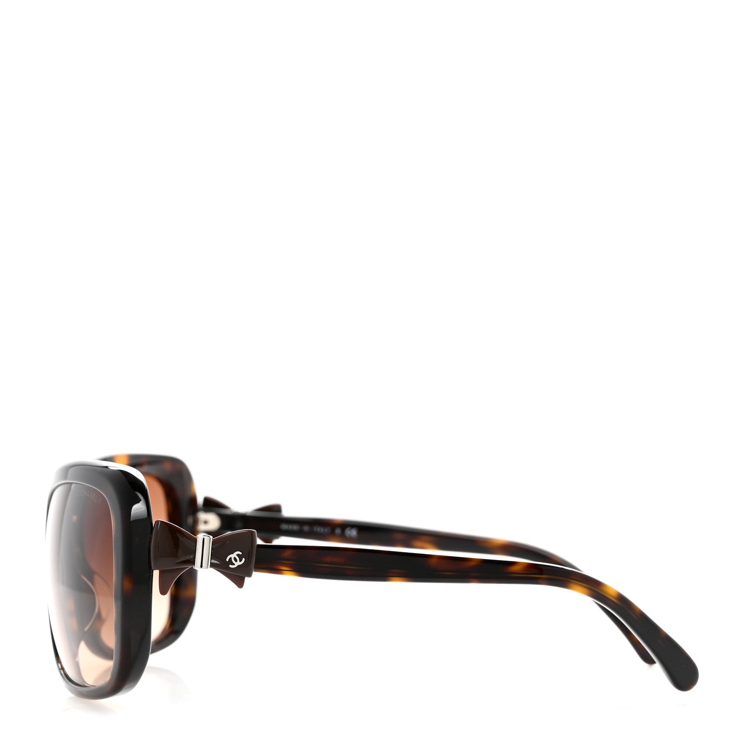 Chanel Acetate CC Bow Sunglasses 5171-A Tortoise 3 of 8