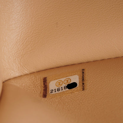 Chanel Caviar Quilted Jumbo Double Flap Beige Clair 8 of 8