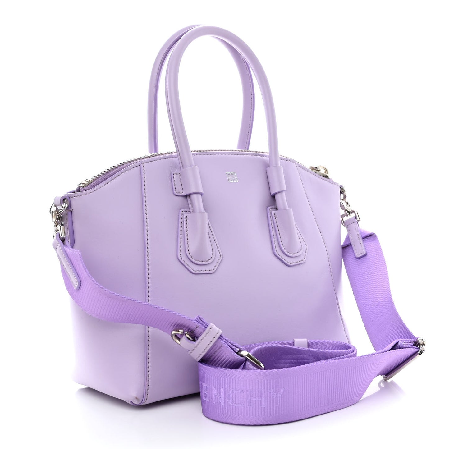 Box Calfskin Mini Sport Antigona Top Handle Bag Mauve