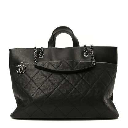 Chanel Caviar Quilted Shopping Tote Black 1 of 10